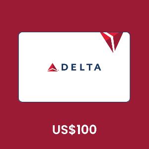 Delta Air Lines US$100 Gift Card product image