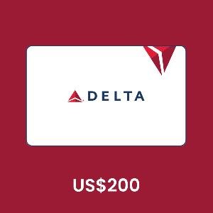 Delta Air Lines US$200 Gift Card product image