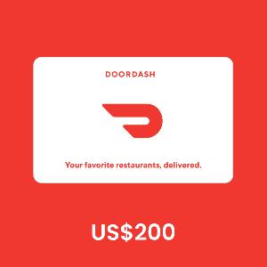 DoorDash US$200 Gift Card item image