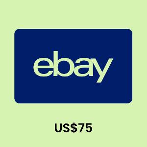 eBay US$75 Gift Card product image
