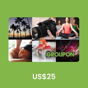 Groupon US$25 Gift Card product image