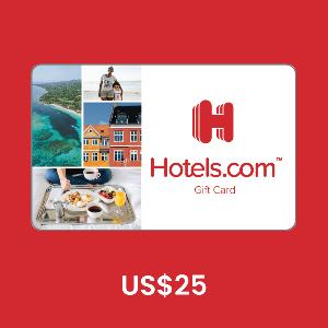 Hotels.com US$25 Gift Card product image