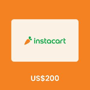 Instacart US$200 Gift Card product image