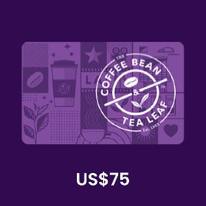 The Coffee Bean & Tea Leaf® US$75 Gift Card product image