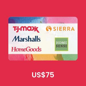 TJX US$75 Gift Card product image