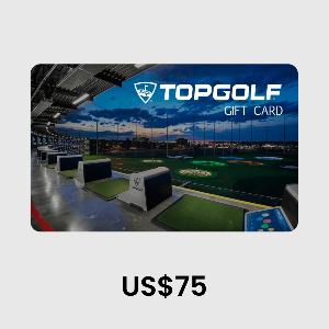 Topgolf US$75 Gift Card product image