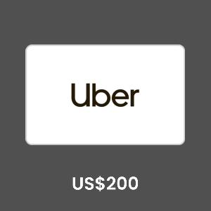 Uber US$200 Gift Card product image