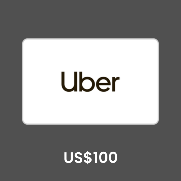 Uber - $100 E-Gift Card