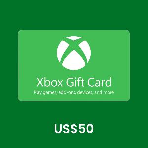 Xbox US$50 Gift Card product image