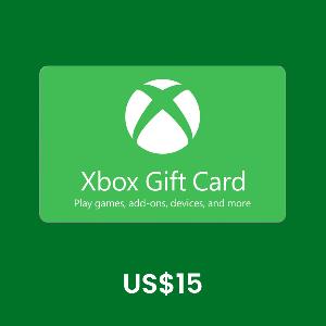 Xbox Digital US$15 Gift Card product image