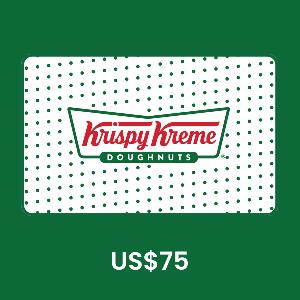 Krispy Kreme US$75 Gift Card product image