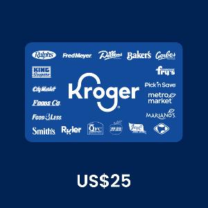 Kroger US$25 Gift Card product image