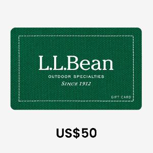 L.L.Bean US$50 Gift Card product image