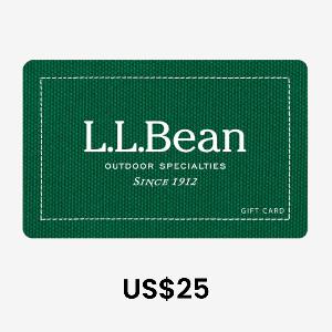 L.L.Bean US$25 Gift Card product image