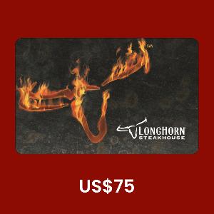 LongHorn Steakhouse US$75 Gift Card product image