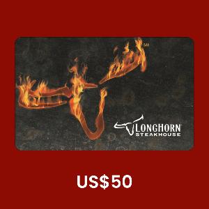 LongHorn Steakhouse US$50 Gift Card product image