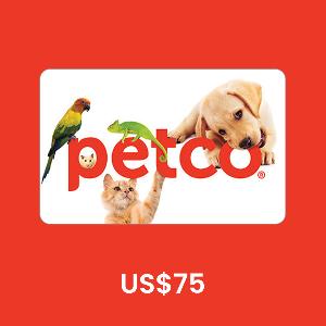 Petco US$75 Gift Card product image