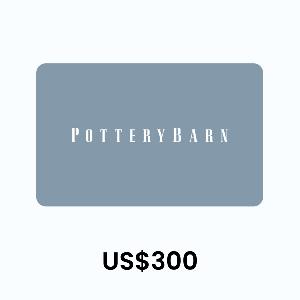 Pottery Barn® US$300 Gift Card product image