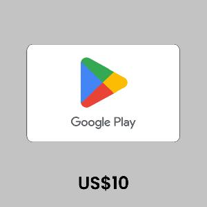 Google Play US$10 Gift Card product image