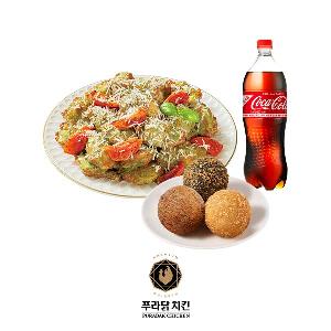 Boneless Basil Festa+Colored Trio Fried Balls (3ea)+Coke 1.25L product image