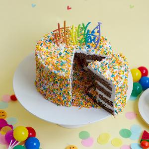 Rainbow Bomb Cake (#1 Size) product image