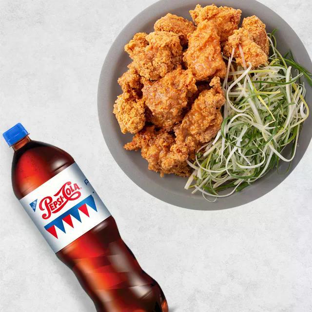 韓国ネネチキンスンサルオリエンタルパダックチキン+コーラ（1.25L