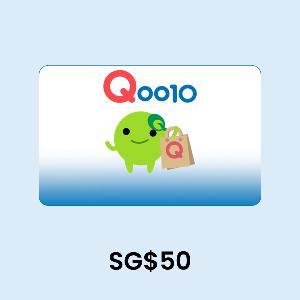 Qoo10 SG$50 Gift Card product image
