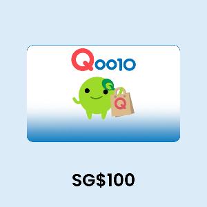 Qoo10 SG$100 Gift Card product image