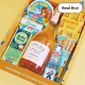Home Party Cheese & Sparkling Wine Set_Rosé Brut product image
