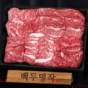 Premium Packaging 1++ Grade Korean Beef  Baekdu Gift Set 1kg item image