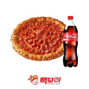 OMG Pepperoni Pizza (L) + Coke 1.25L product image