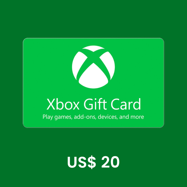Xbox US$ 20 Gift Card product image