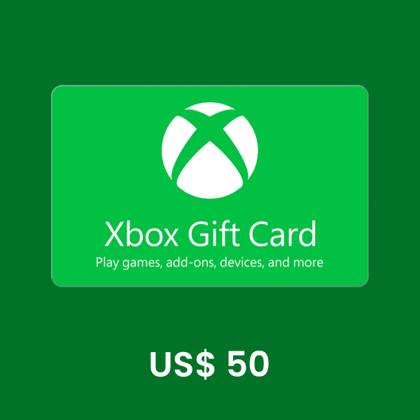 Xbox US$ 50 Gift Card product image