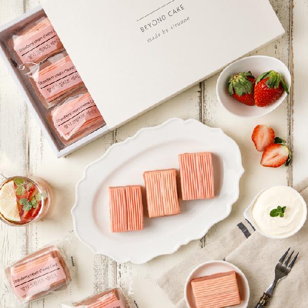 いちごクリームチーズケーキ 個別包装 60gずつ9個入り item image