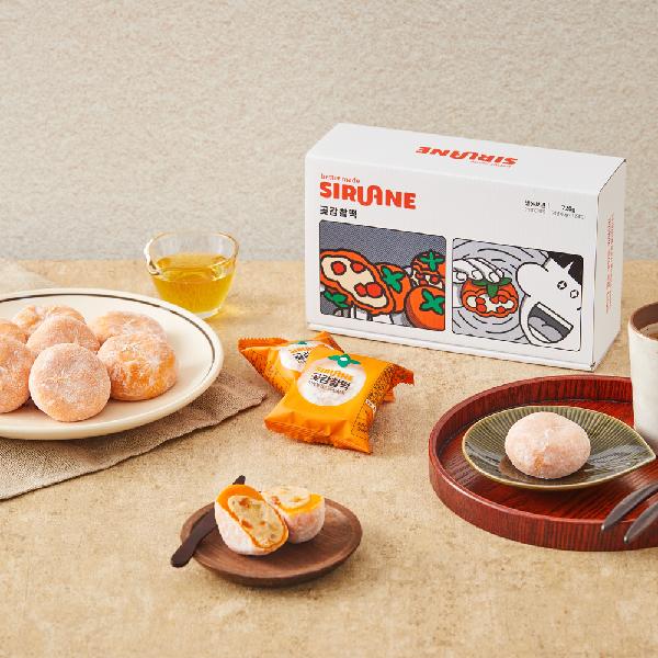 Dried Persimmon Sticky Rice Cake 60g 12pcs + Gift Wrap product image