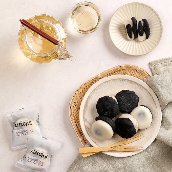 Black Sesame Sticky Rice Cake 60g 15pcs + Gift Wrap product image