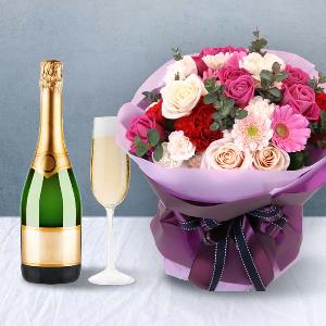 Vivid Flowers+Champagne product image