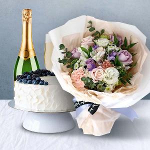 Plain Love+Cake+Champagne product image