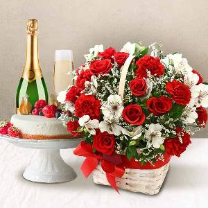 Happy Together+Cake+Champagne product image