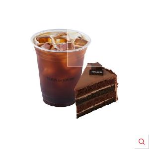 Chocolate Gateau (Slice)+1 Iced Americano product image