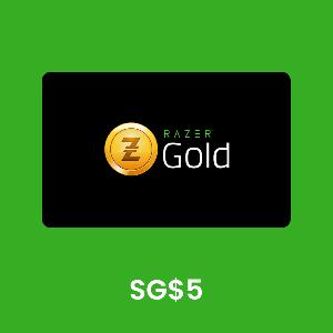 Razer Gold Singapore SG$5 Gift Card product image