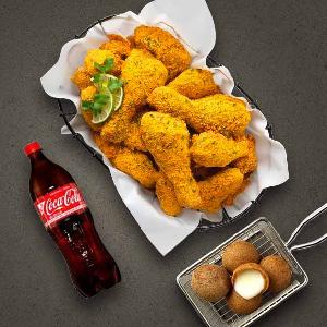 Bburinkle Combo Chicken + Cheese Ball + Coke 1.25L product image