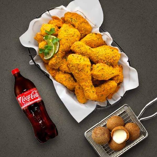 Bburinkle Combo Chicken + Cheese Ball + Coke 1.25L product image