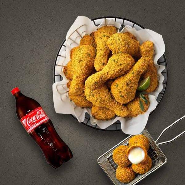 Bburinkle Chicken + Bburinkle Cheese Ball + Coke 1.25L product image