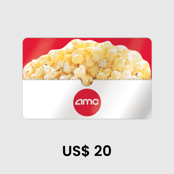 AMC Theatres® US$ 20 Gift Card product image