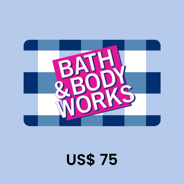Bath & Body Works US$ 75 Gift Card product image