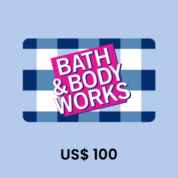 Bath & Body Works US$ 100 Gift Card product image