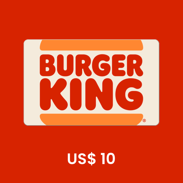 Burger King US$ 10 Gift Card product image