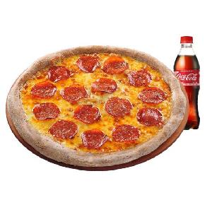 Pepperoni Pizza(R) + Coke 500mL product image