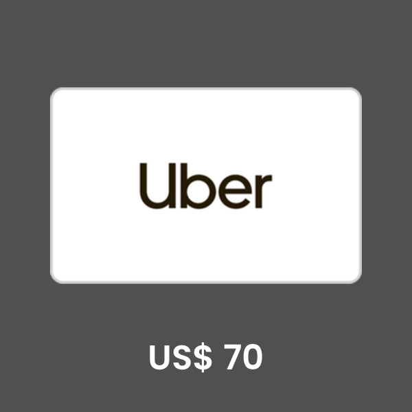 Uber US$ 70 Gift Card product image